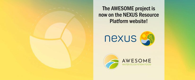 The AWESOME project is now on the NEXUS Resource Platform website!